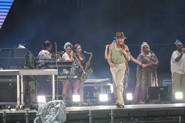 Music Concert - Jova Summer Party during Lorenzo Jovanotti s show at the Jova Summer Party 2026 at the Calabria Music Arena, Catanzaro, Italy. Catanzaro Catanzaro Italy Copyright: xFrancescoxFarinax xLiveMediax LPM_2616004