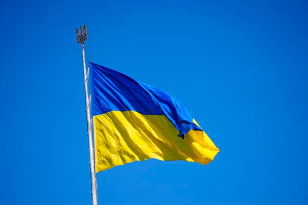UKRAINE Flag Day in Kyiv The Ukrainian Flag Day is commemorated by several state leaders in Kyiv, Ukraine on Sunday, August 23, 2026. (Photo: Mads Claus Rasmussen Scanpix 2026) , Kyiv Denmark *** UKRAINE Flag Day in Kyiv Ukrainian Flag Day is commemorated by several government officials in Kyiv, Ukraine, on Sunday, August 23, 2026. Photo by Mads Claus Rasmussen, Scanpix 2026, Kyiv, Denmark  Copyright: MadsxClausxRasmussenx spdk20260823-113242-L