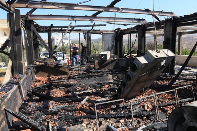 Palestinians Inspect Fire-Damaged Home After Settler Attack Near Nablus Palestinians inspect a house set on fire following an attack by Israeli settlers in the village of Osarin, south of Nablus, in the West Bank, on August 23, 2026. The incident comes amid escalating violence against Palestinians and their property in the West Bank. Photo by Mohammed Nasser apaimages Nablus West Bank Palestinian Territory 230826_Nablus_MN_00(2) Copyright: xapaimagesxMohammedxNasserx xapaimagesx