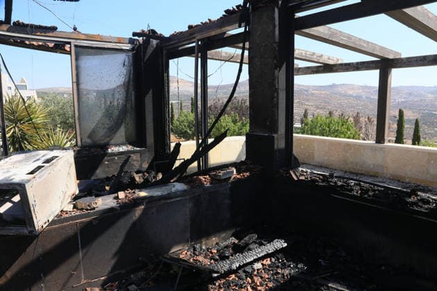 Palestinians Inspect Fire-Damaged Home After Settler Attack Near Nablus Palestinians inspect a house set on fire following an attack by Israeli settlers in the village of Osarin, south of Nablus, in the West Bank, on August 23, 2026. The incident comes amid escalating violence against Palestinians and their property in the West Bank. Photo by Mohammed Nasser apaimages Nablus West Bank Palestinian Territory 230826_Nablus_MN_00(6) Copyright: xapaimagesxMohammedxNasserx xapaimagesx