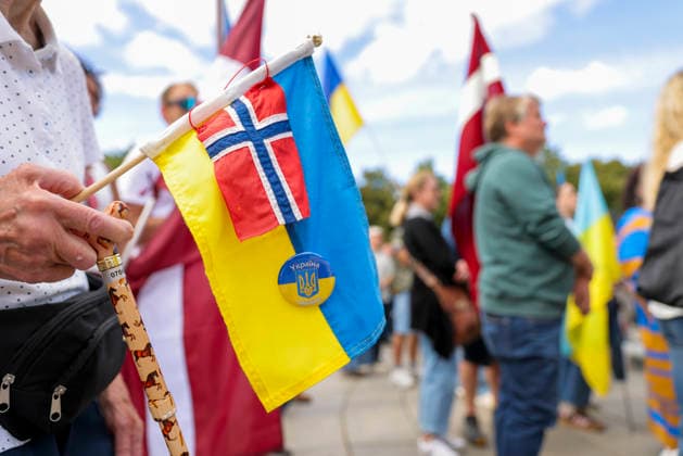 Markering av den ukrainske uavhengighetsdagen i Oslo Oslo 20260823. Markering av den ukrainske uavhengighetsdagen pa Eidsvolls plass utenfor Stortinget i Oslo. Foto: Amanda Pedersen Giske NTB Oslo Norge MAIBjUCzt_E EDITORIAL USE ONLY Ref:_BNC_POLMAIBjUCzt_E.jpg *** Celebration of Ukrainian Independence Day in Oslo Oslo 20260823 Celebration of Ukrainian Independence Day at Eidsvolls plass outside the Storting in Oslo Photo: Amanda Pedersen Giske, NTB, Oslo, Norway MAIBjUCzt E EDITORIAL USE ONLY Ref BNC POLMAIBjUCzt E jpg  Copyright: xAmandaxPedersenxGiskex xNTBx