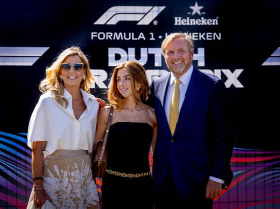 Entertainment Bilder des Tages 23-08-2026 Zandvoort King Willem-Alexander and Queen Maxima and Princess Alexia at the F1 Grand Prix of The Netherlands at Circuit Zandvoort. Â  Copyright: xPPEx