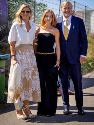 23-08-2026 Zandvoort King Willem-Alexander and Queen Maxima and Princess Alexia at the F1 Grand Prix of The Netherlands at Circuit Zandvoort. Â  Copyright: xPPEx