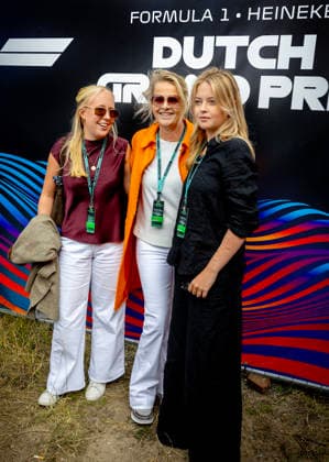 23-08-2026 Zandvoort Princess Mabel and Countess Zaria and Luana at the F1 Grand Prix of The Netherlands at Circuit Zandvoort. Â  Copyright: xPPEx
