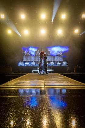 August 23, 2026, Vilar De Mouros, Viana Do Castelo, Portugal: Benji Webbe, vocalist of the British band Skindred performs during the final concert of the fifth and last day of the Vilar de Mouros Festival. Vilar De Mouros Portugal - ZUMAs197 20260823_aaa_s197_046 Copyright: xDiogoxBaptistax