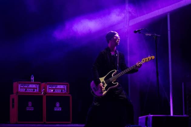 August 23, 2026, Vilar De Mouros, Viana Do Castelo, Portugal: Bassist, Dan Pugsley of the British band Skindred performs during the final concert of the fifth and last day of the Vilar de Mouros festival. Vilar De Mouros Portugal - ZUMAs197 20260823_aaa_s197_049 Copyright: xDiogoxBaptistax