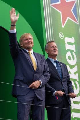 F1 Dutch Grand Prix - King Willem-Alexander Celebrates Lando Norris King Willem-Alexander of the Netherlands attends the Formula 1 Heineken Dutch Grand Prix 2026 at Circuit Zandvoort in Zandvoort, Netherlands on August 23, 2026. Photo by Kay Int Veen NL Beeld Bruno Press ABACAPRESS.COM  Copyright: xBrunoxPress ABACAx