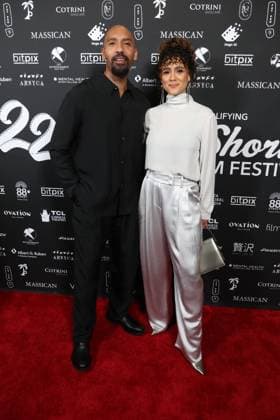 22nd Annual Hollyshorts Film Festival Closing Nigh Los Angeles CA Aug 23: Nathalie Emmanuel & Alex Lanipekum at The 22nd Annual Hollyshorts Film Festival Closing Night Credit: Admedia EDITORIAL USE ONLY  Copyright: xx AdMediax admphotosthree012331
