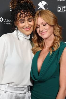 22nd Annual Hollyshorts Film Festival Closing Nigh Los Angeles CA Aug 23: Katherine McNamara & Nathalie Emmanuel at The 22nd Annual Hollyshorts Film Festival Closing Night Credit: Admedia EDITORIAL USE ONLY  Copyright: xx AdMediax admphotosthree012339