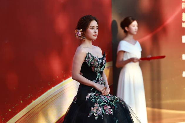 CHANGCHUN, CHINA - AUGUST 23: Actress Shen Yue arrives at the red carpet for the opening of the 21st Changchun Film Festival on August 23, 2026 in Changchun, Jilin Province of China.  Copyright: xVCGx 111661785217