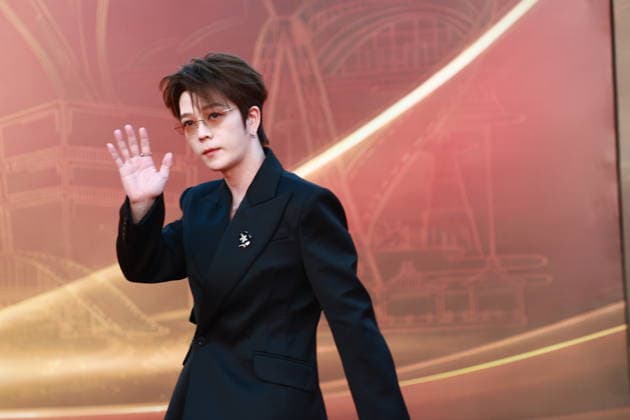 CHANGCHUN, CHINA - AUGUST 23: Actor singer Wang Yuexin arrives at the red carpet for the opening of the 21st Changchun Film Festival on August 23, 2026 in Changchun, Jilin Province of China.  Copyright: xVCGx 111661785239