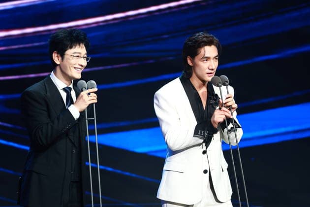 CHANGCHUN, CHINA - AUGUST 23: Actor Huang Xiaoming, actor Ci Sha attend the opening of the 21st Changchun Film Festival on August 23, 2026 in Changchun, Jilin Province of China.  Copyright: xVCGx 111661786853