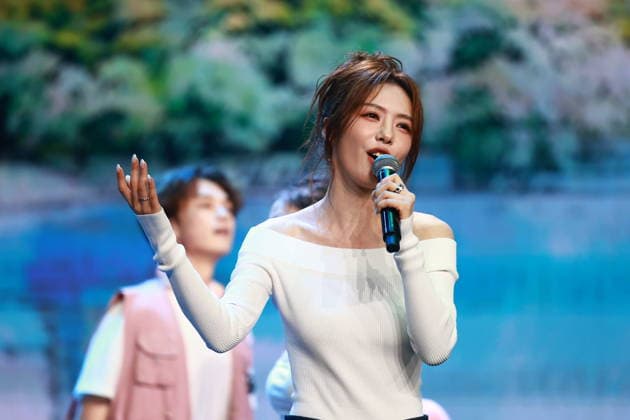CHANGCHUN, CHINA - AUGUST 23: Actress Cai Wenjing performs on the stage during the opening of the 21st Changchun Film Festival on August 23, 2026 in Changchun, Jilin Province of China.  Copyright: xVCGx 111661786862