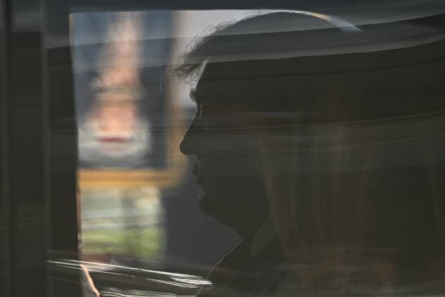 President Trump attends inaugural Freedom 250 Grand Prix in Washington, DC WASHINGTON, D.C., UNITED STATES - AUGUST 23: U.S. President Donald Trump and first lady Melania Trump ride in The Beast on the track during the NTT INDYCAR Series in Washington, DC, on August 23, 2026. President Trump established the Freedom 250 Grand Prix weekend as part of the yearlong celebration marking the 250th anniversary of the United States. Mehmet Eser Anadolu Washington United States. Editorial use only. Please get in touch for any other usage.  Copyright: x2026xAnadoluxMehmetxEserx