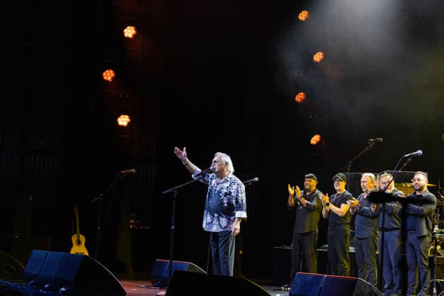 August 23, 2026, Vienna, Virginia, USA: Founder and lead singer Nicolas Reyes of the Gipsy Kings and his band perform their high-energy fusion of flamenco, rumba, salsa, and pop, featuring iconic songs, at the Filene Center at Wolf Trap in Vienna, Virginia, on Sunday, August 23, 2026. Vienna USA  - ZUMAkh2_ 20260823_znp_kh2_019 Copyright: xAlixKhalighx