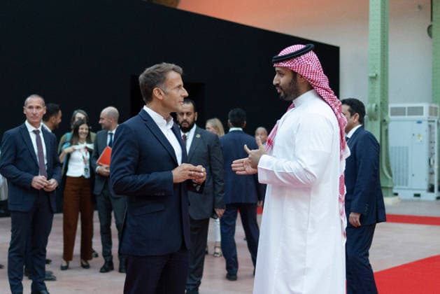 French President Emmanuel Macron and Saudi Arabia s Crown Prince Mohammed bin Salman (MBS) attend the closing ceremony of the Esports World Cup at the Grand Palais in Paris, France, on August 23, 2026. Raphael Lafargue, Pool Bestimage, Paris, France  Copyright: xRaphaelxLafarguex xPoolx xBestimagexRaphaelxLafarguex xPoolx xBestimagex