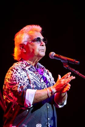 August 23, 2026, Vienna, Virginia, USA: Founder and lead singer Nicolas Reyes of the Gipsy Kings and his band perform their high-energy fusion of flamenco, rumba, salsa, and pop, featuring iconic songs, at the Filene Center at Wolf Trap in Vienna, Virginia, on Sunday, August 23, 2026. Vienna USA  - ZUMAkh2_ 20260823_znp_kh2_027 Copyright: xAlixKhalighx