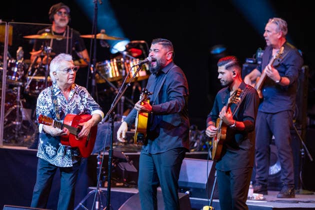August 23, 2026, Vienna, Virginia, USA: Founder and lead singer Nicolas Reyes of the Gipsy Kings and his band perform their high-energy fusion of flamenco, rumba, salsa, and pop, featuring iconic songs, at the Filene Center at Wolf Trap in Vienna, Virginia, on Sunday, August 23, 2026. Vienna USA  - ZUMAkh2_ 20260823_znp_kh2_035 Copyright: xAlixKhalighx
