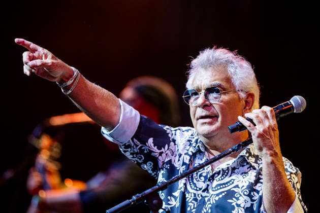August 23, 2026, Vienna, Virginia, USA: Founder and lead singer Nicolas Reyes of the Gipsy Kings and his band perform their high-energy fusion of flamenco, rumba, salsa, and pop, featuring iconic songs, at the Filene Center at Wolf Trap in Vienna, Virginia, on Sunday, August 23, 2026. Vienna USA  - ZUMAkh2_ 20260823_znp_kh2_054 Copyright: xAlixKhalighx