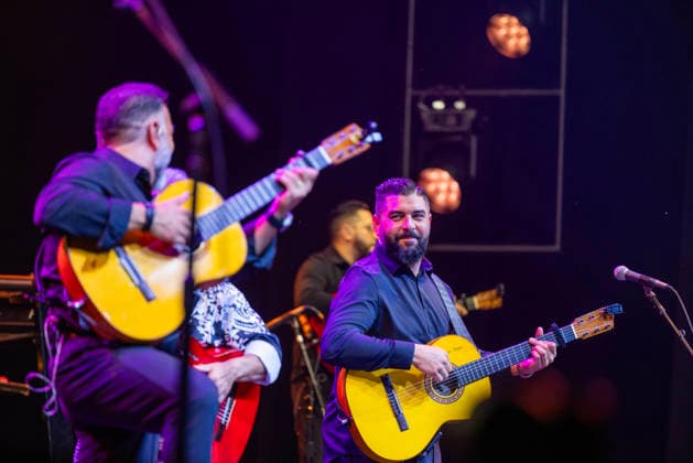 August 23, 2026, Vienna, Virginia, USA: Founder and lead singer Nicolas Reyes of the Gipsy Kings and his band perform their high-energy fusion of flamenco, rumba, salsa, and pop, featuring iconic songs, at the Filene Center at Wolf Trap in Vienna, Virginia, on Sunday, August 23, 2026. Vienna USA  - ZUMAkh2_ 20260823_znp_kh2_007 Copyright: xAlixKhalighx