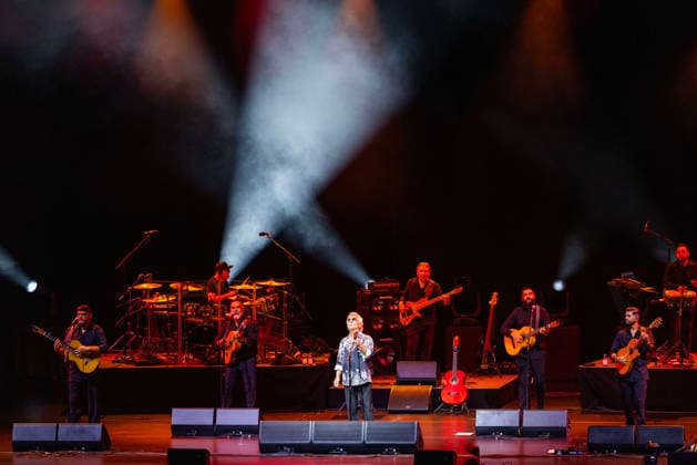 August 23, 2026, Vienna, Virginia, USA: Founder and lead singer Nicolas Reyes of the Gipsy Kings and his band perform their high-energy fusion of flamenco, rumba, salsa, and pop, featuring iconic songs, at the Filene Center at Wolf Trap in Vienna, Virginia, on Sunday, August 23, 2026. Vienna USA  - ZUMAkh2_ 20260823_znp_kh2_009 Copyright: xAlixKhalighx