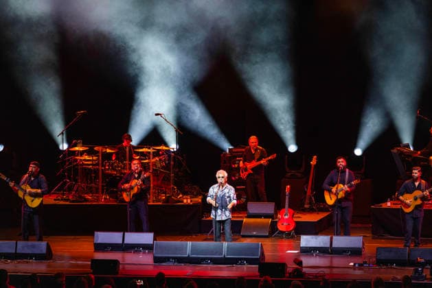 August 23, 2026, Vienna, Virginia, USA: Founder and lead singer Nicolas Reyes of the Gipsy Kings and his band perform their high-energy fusion of flamenco, rumba, salsa, and pop, featuring iconic songs, at the Filene Center at Wolf Trap in Vienna, Virginia, on Sunday, August 23, 2026. Vienna USA  - ZUMAkh2_ 20260823_znp_kh2_010 Copyright: xAlixKhalighx