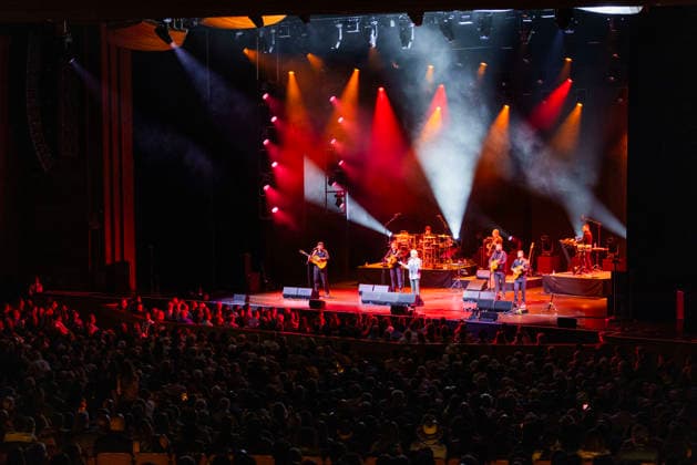August 23, 2026, Vienna, Virginia, USA: Founder and lead singer Nicolas Reyes of the Gipsy Kings and his band perform their high-energy fusion of flamenco, rumba, salsa, and pop, featuring iconic songs, at the Filene Center at Wolf Trap in Vienna, Virginia, on Sunday, August 23, 2026. Vienna USA  - ZUMAkh2_ 20260823_znp_kh2_011 Copyright: xAlixKhalighx