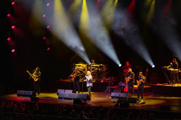 August 23, 2026, Vienna, Virginia, USA: Founder and lead singer Nicolas Reyes of the Gipsy Kings and his band perform their high-energy fusion of flamenco, rumba, salsa, and pop, featuring iconic songs, at the Filene Center at Wolf Trap in Vienna, Virginia, on Sunday, August 23, 2026. Vienna USA  - ZUMAkh2_ 20260823_znp_kh2_012 Copyright: xAlixKhalighx