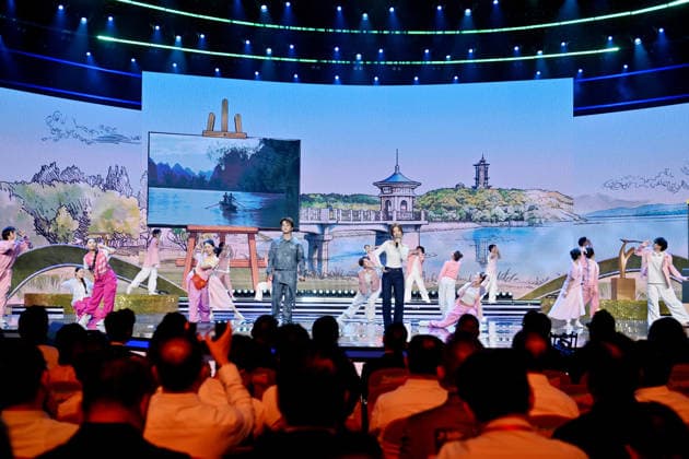 CHANGCHUN, CHINA - AUGUST 23: The opening of the 21st Changchun Film Festival is in progress on August 23, 2026 in Changchun, Jilin Province of China.  Copyright: xChinaxNewsxServicex 111661706862
