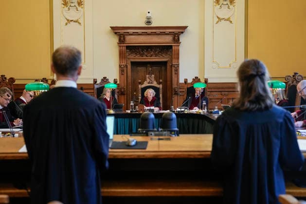 Hoyesterett behandler godkjenning av oljefelt i Nordsjoen Oslo 20260824. Hoyesterett behandler statens anke om gyldigheten til de tre oljefeltene Breidablikk, Tyrving og Yggdrasil i Nordsjoen. Lagmannsretten pala staten a gjennomfore ny saksbehandling, noen som bade staten og miljoorganisasjonene Greenpeace og Natur og Ungdom anket videre til Hoyesterett som na tar saken til behandling Foto: Cornelius Poppe NTB Oslo Norge Midlt0gnLuI EDITORIAL USE ONLY Ref:_BNCMidlt0gnLuI.jpg *** Supreme Court to Hear Case on Approval of North Sea Oil Fields Oslo 20260824 The Supreme Court is hearing the government’s appeal regarding the validity of the three oil fields—Breidablikk, Tyrving, and Yggdrasil in the North Sea. The Court of Appeal  Copyright: xCorneliusxPoppex xNTBx