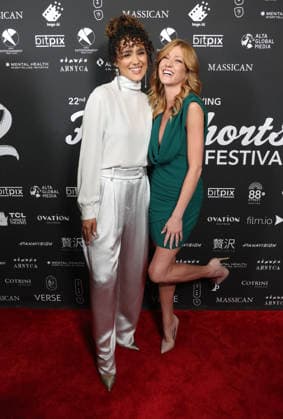 22nd Annual Hollyshorts Film Festival Closing Night Hollywood CA August 23: Nathalie Emmanuel, Katherine McNamara. at 22nd Annual Hollyshorts Film Festival Closing Night held at TCL Chinese Theater in Hollywood, CA. on August 23, 2026 Credit: AdMedia Hollywood CA United States EDITORIAL USE ONLY  Copyright: xx ADx admphotosthree012481