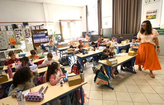 Back to school 2026 BRUSSELS, BELGIUM - AUGUST 24 : Back to school 2026 on August 24, 2026 in Brussels, Belgium, 24 08 2026 Brussels Belgium  Copyright: xDidierxLebrunx