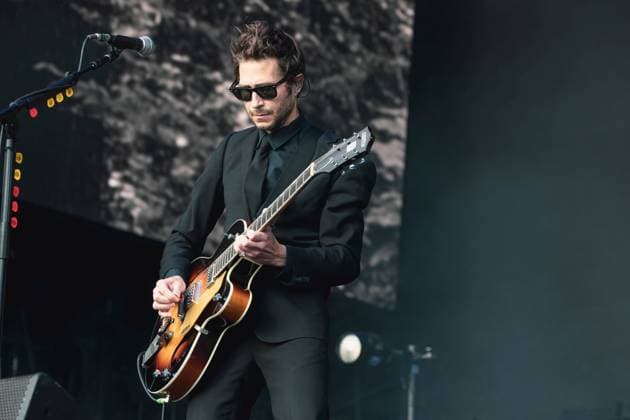 Interpol performing live at Outbreak Fest, in London, United Kingdom, on 23 August 2026 Interpol performing live at Outbreak Fest, in London, United Kingdom, on 23 August 2026, Credit:Sarah Tsang Avalon  Copyright: xSarahxTsangx xAvalonx 1128161225