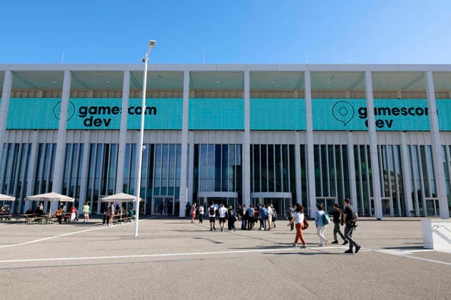 Welcome und Opening der Entwicklerkonferenz für die Videospielbranche gamescom dev im Confex Conference Center auf dem Gelände der Koelnmesse. Köln, 24.08.2026 *** Welcome and Opening of the gamescom dev video game industry developer conference at the Confex Conference Center on the Koelnmesse grounds in Cologne, August 24, 2026 Foto:xR.xStoffelsx xFuturexImagex gamescon_dev_6802