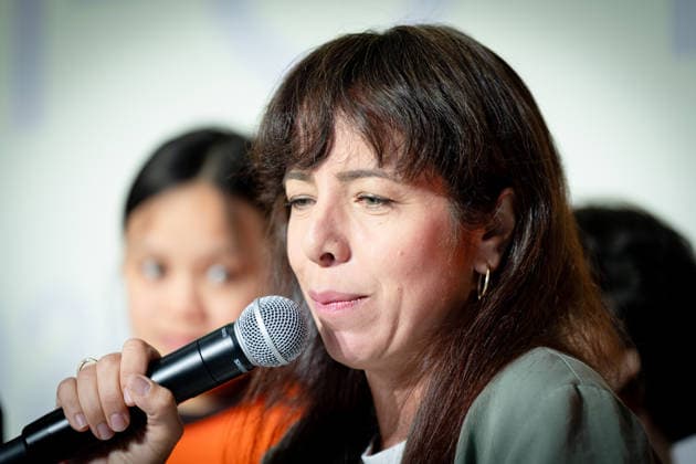 Elif Eralp, Die Linke Berlin, Berliner Wahl-O-Mat, Elif Eralp, Die Linke Berlin Berlin GER *** Elif Eralp, Die Linke Berlin, Berlin Wahl-O-Mat, Elif Eralp, Die Linke Berlin, Berlin, GER
