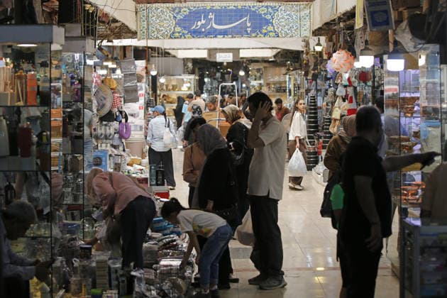 Daily life continues in Tehran as tensions between Iran and the US persist TEHRAN, IRAN - AUGUST 24: (RESTRICTIONS: NO Access Israel Media Persian Language TV Stations Outside Iran Strictly No Access BBC Persian VOA Persian Manoto TV Iran International TV) Daily life continues as tensions between Iran and the United States persist in the Iranian capital Tehran, on August 24, 2026. US President Donald Trump said he had announced an unprecedented economic D-Day operation targeting Iran and threatened countries supporting the Tehran administration with severe economic consequences. Fatemeh Bahrami Anadolu Tehran Iran. Editorial use only. Please get in touch for any other usage.  Copyright: x2026xAnadoluxFatemehxBahramix