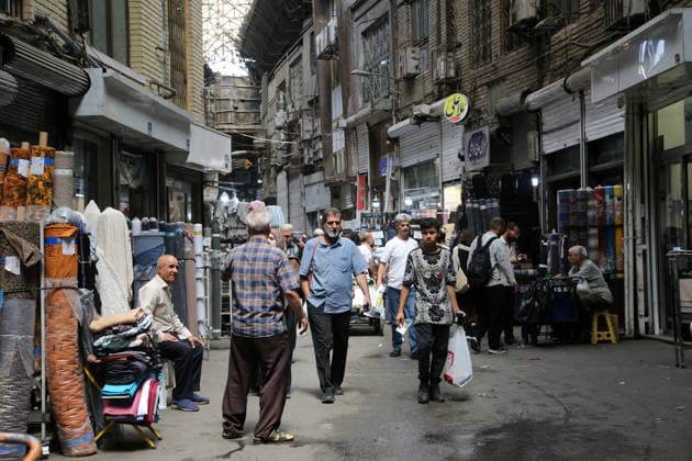Daily life continues in Tehran as tensions between Iran and the US persist TEHRAN, IRAN - AUGUST 24: (RESTRICTIONS: NO Access Israel Media Persian Language TV Stations Outside Iran Strictly No Access BBC Persian VOA Persian Manoto TV Iran International TV) Daily life continues as tensions between Iran and the United States persist in the Iranian capital Tehran, on August 24, 2026. US President Donald Trump said he had announced an unprecedented economic D-Day operation targeting Iran and threatened countries supporting the Tehran administration with severe economic consequences. Fatemeh Bahrami Anadolu Tehran Iran. Editorial use only. Please get in touch for any other usage.  Copyright: x2026xAnadoluxFatemehxBahramix