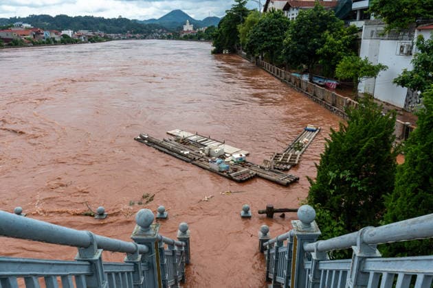 Typhoon Narra floods Lang Son, Vietnam LANG SON, VIETNAM - AUGUST 24: Residents and soldiers clear debris and assist with cleanup operations following flooding in L?ng Son, Vietnam, on August 24, 2026. The flooding, caused by heavy rains associated with Typhoon No. 4, has affected homes, roads and businesses across the province. Magdalena Chodownik Anadolu Lang Son Vietnam. Editorial use only. Please get in touch for any other usage.  Copyright: x2026xAnadoluxMagdalenaxChodownikx