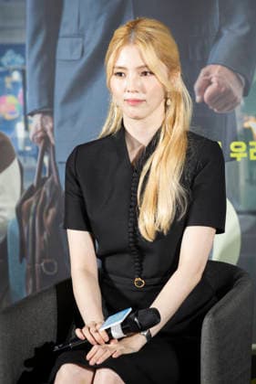 Han So-Hee, Aug 24, 2026 : Cast member Han So-Hee during a press conference for South Korean movie Intern in Seoul, South Korea. The Korean remake of the Hollywood hit The Intern (2015) is set to open on September 16.  aflo_342658111