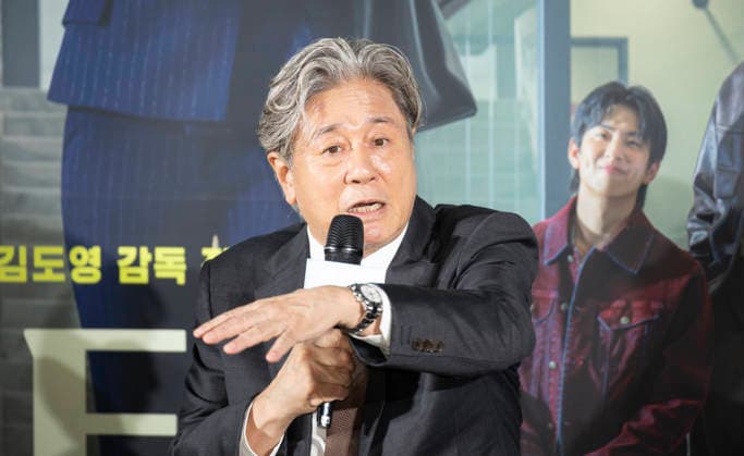 Choi Min-Sik, Aug 24, 2026 : Cast member Choi Min-Sik during a press conference for South Korean movie Intern in Seoul, South Korea. The Korean remake of the Hollywood hit The Intern (2015) is set to open on September 16.  aflo_342658486