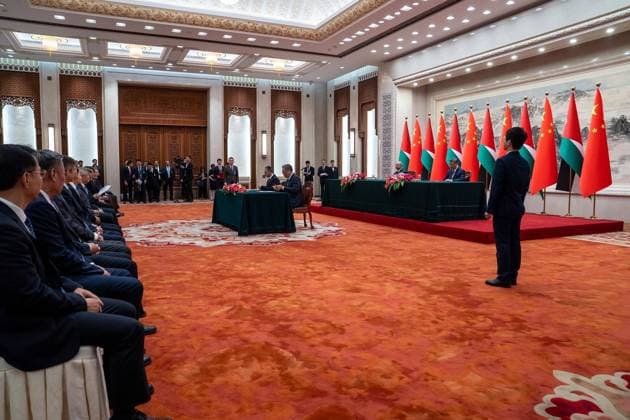 Jordan’s King Abdullah II and Xi Jinping Witness Agreement Signing Jordan’s King Abdullah II and Chinese President Xi Jinping witness the signing of agreements and memoranda of understanding between the governments of Jordan and China in several fields during the king’s visit to Beijing, China, on August 24, 2026. Photo by Royal Hashemite Court apaimages Amman Amman Jordan 240826_China_JPO_00(3) Copyright: xapaimagesxRoyalxHashemitexCourtxx xapaimagesx