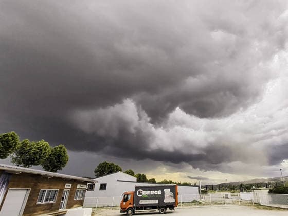 Stunning image of the tornado observed from the village of Cépie in the Aude department, France, on August 24, 2026 Christian Dussaud Bestimage Impressive picture of the tornado observed in Cépie, Aude, France, on August 24, 2026 Cépie France  Copyright: xChristianxDussaud BestimagexChristianxDussaud Bestimagex