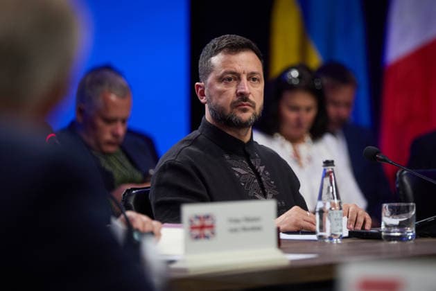 Coalition of the Willing Meeting, Kyiv, Ukraine, 24 August 2026 President of Ukraine Volodymyr Zelenskyy and European leaders participate in the Coalition of the Willing Meeting in Kyiv, Ukraine, 24 August 2026 as Ukraine celebrates its Independence Day, Credit:Office of the President of Ukraine B66 Avalon Ukraine, Kyiv  Copyright: xOfficexofxthexPresidentxofxUkrainex xB66x xAvalonx 1128251798