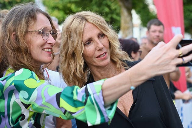 Opening Red Carpet 19th Angouleme French-Speaking Film Festival Sandrine Kiberlain attends the Opening Red Carpet at the 19th Angouleme French-Speaking Film Festival on August 24, 2026 in Angouleme, France. Photo by Franck Castel ABACAPRESS.COM Angouleme  Copyright: xCastelxFranck ABACAx