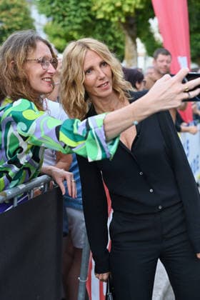 Opening Red Carpet 19th Angouleme French-Speaking Film Festival Sandrine Kiberlain attends the Opening Red Carpet at the 19th Angouleme French-Speaking Film Festival on August 24, 2026 in Angouleme, France. Photo by Franck Castel ABACAPRESS.COM Angouleme  Copyright: xCastelxFranck ABACAx