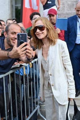 Opening Red Carpet 19th Angouleme French-Speaking Film Festival Isabelle Huppert attends the Opening Red Carpet at the 19th Angouleme French-Speaking Film Festival on August 24, 2026 in Angouleme, France. Photo by Franck Castel ABACAPRESS.COM Angouleme  Copyright: xCastelxFranck ABACAx