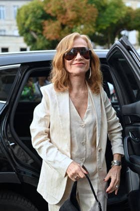 Opening Red Carpet 19th Angouleme French-Speaking Film Festival Isabelle Huppert attends the Opening Red Carpet at the 19th Angouleme French-Speaking Film Festival on August 24, 2026 in Angouleme, France. Photo by Franck Castel ABACAPRESS.COM Angouleme  Copyright: xCastelxFranck ABACAx