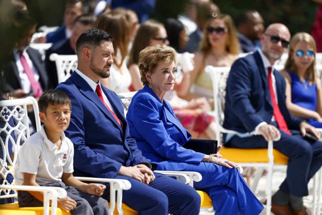 White House Coverage Secretary of Education Linda McMahon prior to an education event in the Rose Garden of the White House in Washington DC, USA, 24 August 2026. WASHINGTON DISTRICT OF COLUMBIA United States  Copyright: xPool ABACAx