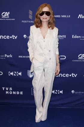 Angouleme Film Festival - Opening Red Carpet Isabelle Huppert attends the Opening Red Carpet of the 19th Angouleme Film Festival in Angouleme, August 24, 2026, France. Photo by Jerome Domine ABACAPRESS.COM Angouleme France  Copyright: xDominexJerome ABACAx