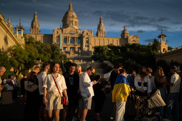 Josep Rull Closes the 35th Anniversary Celebration of Ukraine’s Independence in Barcelona Event marking the 35th anniversary of Ukraine’s independence, on August 24, 2026, in Barcelona, Catalonia, Spain. Rull participated in the ceremony commemorating the 35th anniversary of Ukraine’s independence, which was proclaimed on August 24, 1991, following the dissolution of the Soviet Union. The event featured a set by Ukrainian DJs and an exhibition of Ukrainian artisan products. AUGUST 24, 2026 Lorena Sopê Barcelona, Catalonia Barcelona, Catalonia, Spain  Copyright: xLorenaxSopÃªnax 7730681